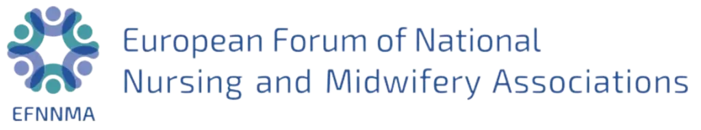 European Forum of National Nursing and Midwifery Associations logo