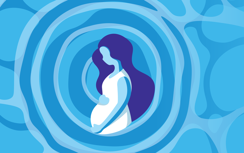 Pregnant woman holding stomach illustration_CREDIT_Shutterstock-2628874509-1456675043