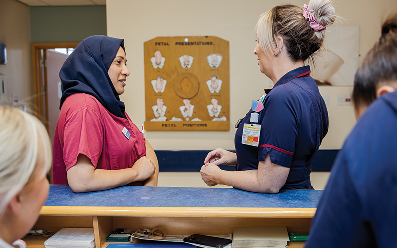 women chatting.CREDIT_RCM_Kate Darkins